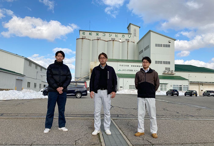 JAにいがた岩船 山田さん 時田さん 近さん